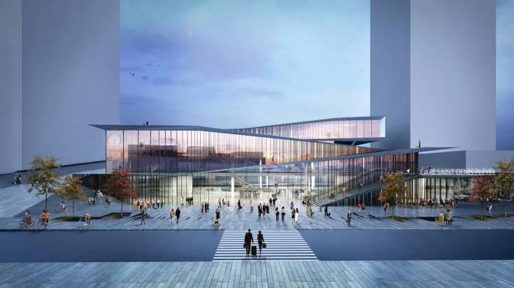 Saint-Denis Pleyel station