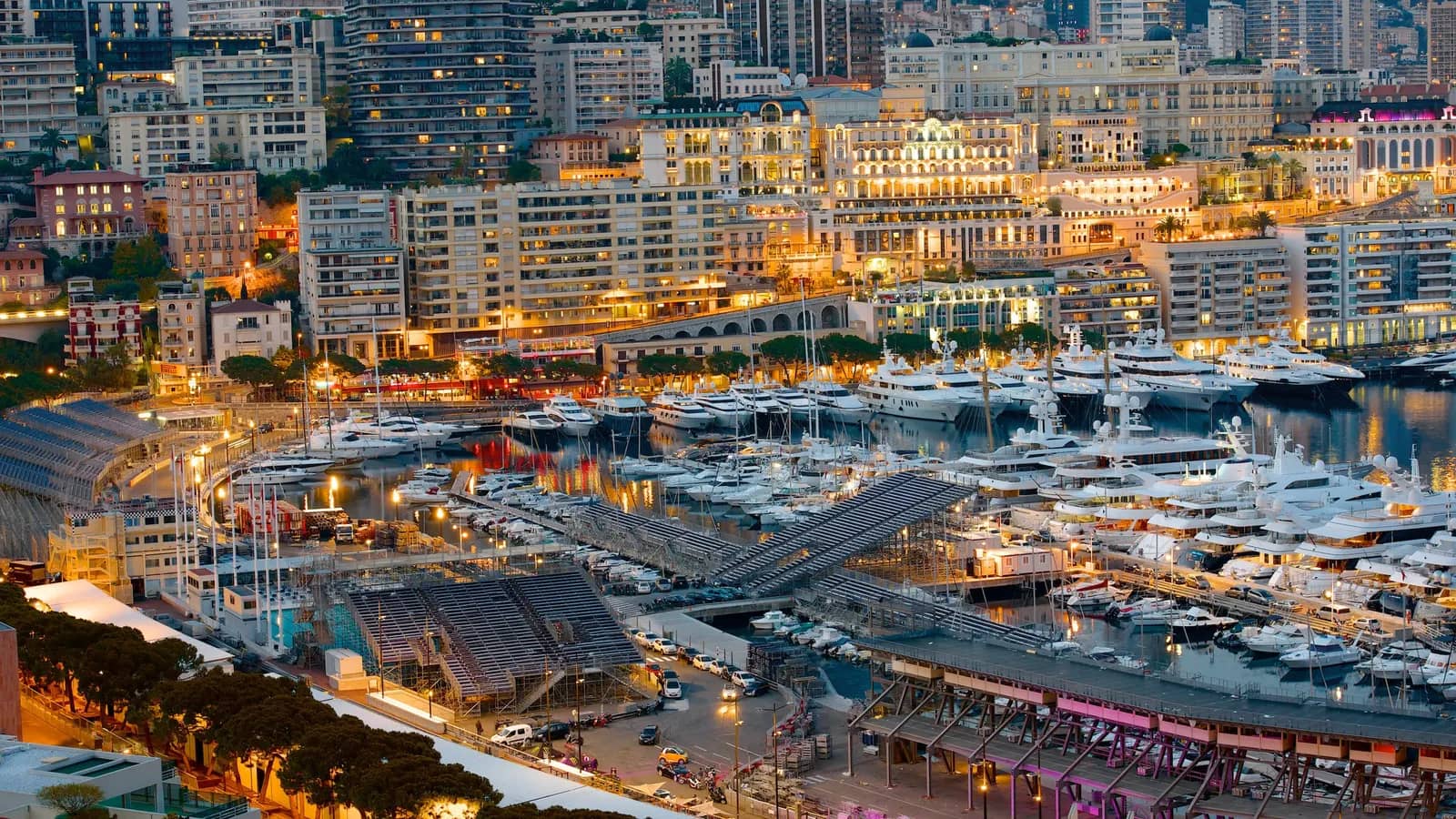 The port of Monaco